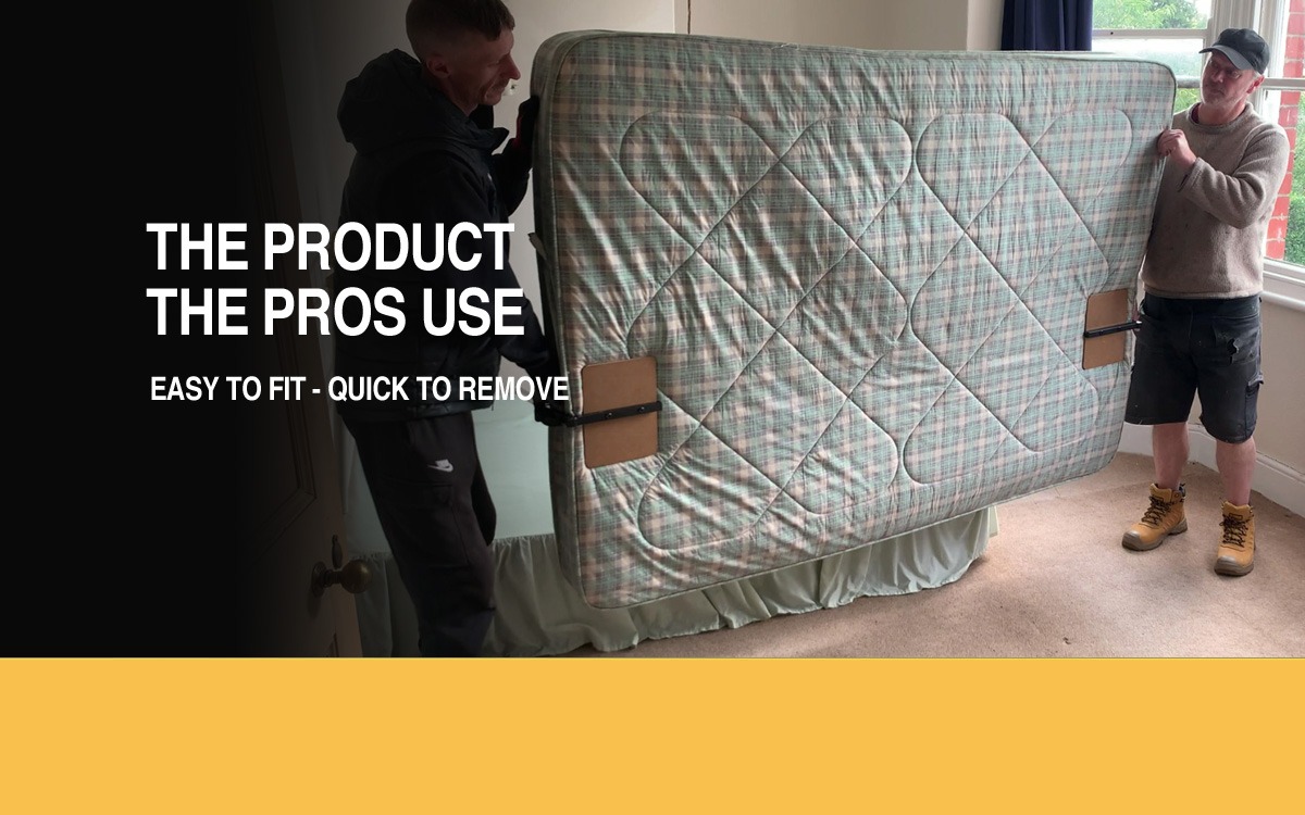mattress carrier clamps are easy to fit - quick to remove
